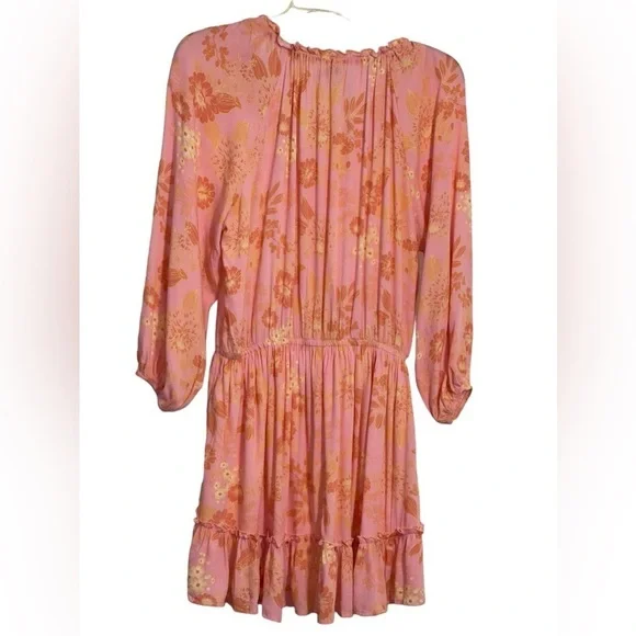 Z Supply Montecito Floral Dress In Sunkist Floral. Size Large GUC - Picture 7 of 14